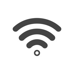 Wifi icon wireless internet connection signal