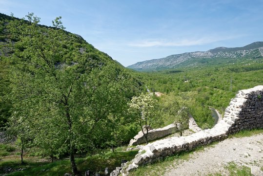 Kroatien - Crikvenica - Burgruine Badanj