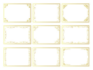 フレーム　飾り枠　飾り罫