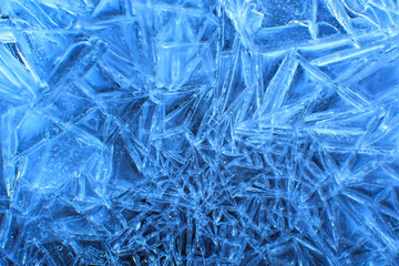 Frozen waters of the Athabasca river