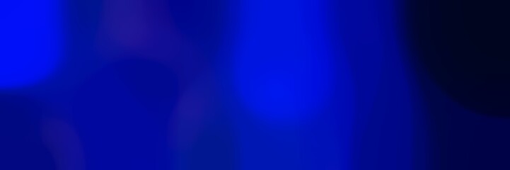 blurred horizontal background graphic with dark blue, very dark blue and blue colors and space for text