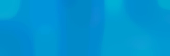 soft unfocused horizontal background bokeh graphic with dodger blue, strong blue and dark turquoise colors space for text or image