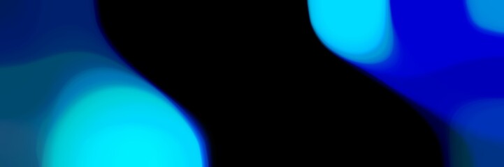 blurred horizontal background with dodger blue, deep sky blue and midnight blue colors. can be used as background for cards or texture