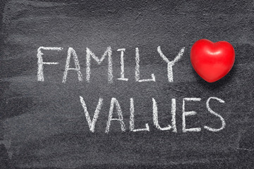 family values heart