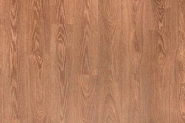 Obraz premium Natural dark brown wooden surface floor texture background. polished laminate parquet