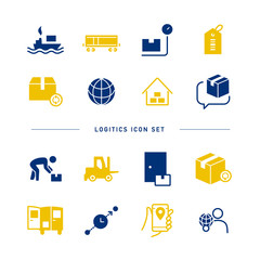 LOGISTICS ICON SET