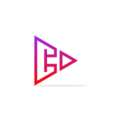 Obraz premium Letter C Media Play Abstract Creative Modern Icon Logo Design Template Element Vector