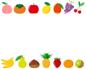 フルーツ　セット　りんご　みかん　バナナ　桃　梨