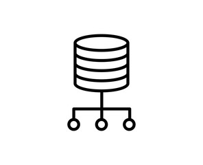 Data line icon