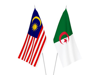 Malaysia and Algeria flags