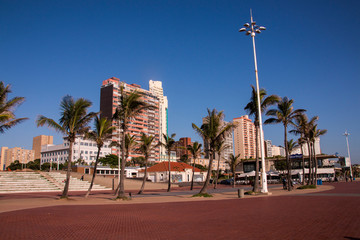 Paved Promenade at Durban's Golden Mile