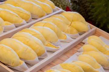 Durian  on shelf for sale