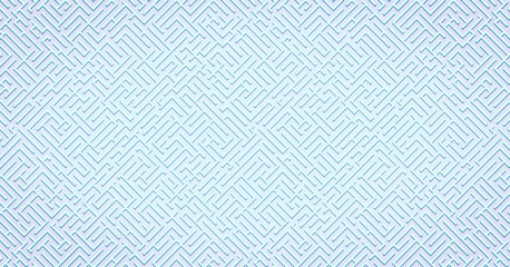 Abstract maze labyrinth illustration. Geometric background.