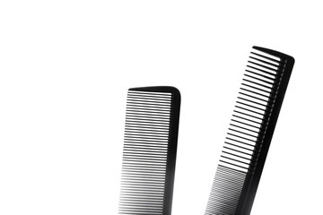 Combs isolated on a white background