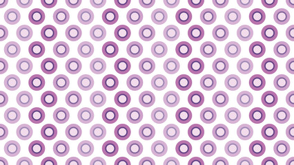 Seamless pattern of violet circles,80s