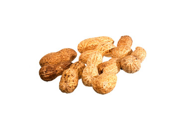 walnut isolated on white background