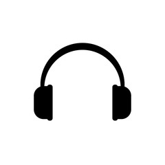 Headphones icon. vector illustration.