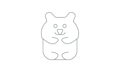 Hamster icon for small pet-related content