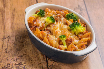 ショートパスタグラタン