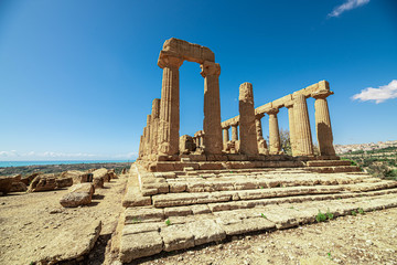 Fototapeta na wymiar Tempel von Agrigent