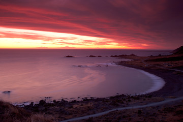 Fototapeta premium Ocean Sunset