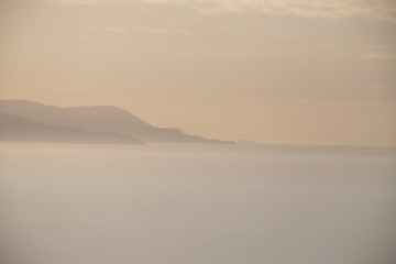Foggy Sea scape