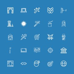 Editable 25 performance icons for web and mobile