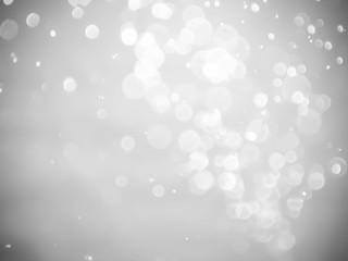 white blur abstract background. bokeh christmas blurred beautiful shiny Christmas lights