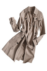 Trench coat isolated