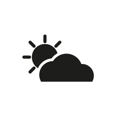 Weather icon. Simple vector illustration