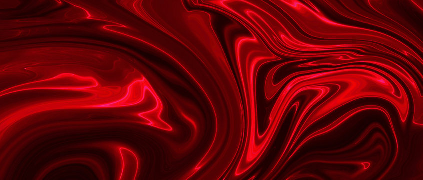 red and black liquid color oil paint.