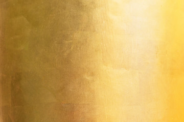 Gold abstract background or texture and gradients shadow