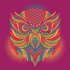 Owl Pattern Graphic