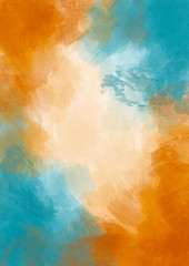 Abstract watercolor background, Abstract hand drawn watercolor brush illustration. hand pained, color brush paint paper grain texture illustration element for wallpaper, to design and decor backgroun