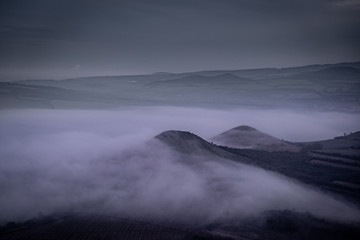 Central Bohemian Highlands is a mountain range located in northern Bohemia in the Czech Republic. The range is about 80 km long, extending from Ceska Lipa in the northeast to Louny.