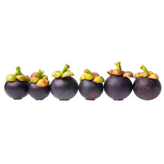 mangosteen or mangosteen with concept on background new.