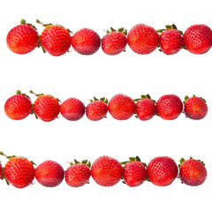 Obraz na płótnie Canvas strawberry or strawberry with concept on background new.