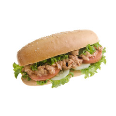 sandwich or sandwich with concept on background new.