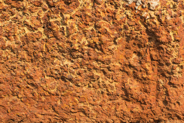 The old red brick surface