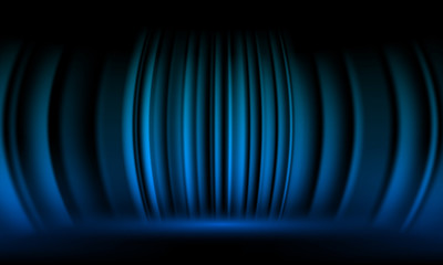 Abstract blue technology background. Vector eps 10.