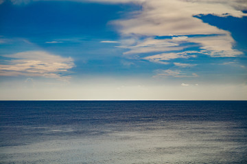 Obraz premium Exotic blue tropical ocean / sea tropical scenery.