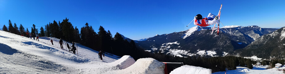 ski freestyle - panoramique