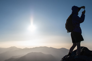 Sunrise at high Atlas