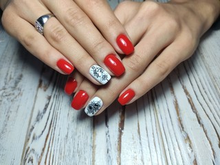 Youth manicure design best nails, gel varnish