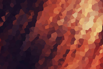 Vector Low poly crystal mosaic background. Polygon design pattern. Abstract Colorful illustration