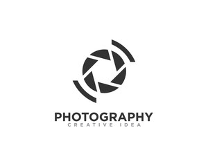 Photography Camera Logo Icon Design Vector