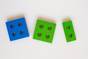 concept of early childhood development using the Montessori method. children's toys made of wood. The Montessori Material. School and kindergarten. sorter. Logical educational toys.