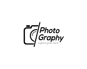 Photography Camera Logo Icon Design Vector