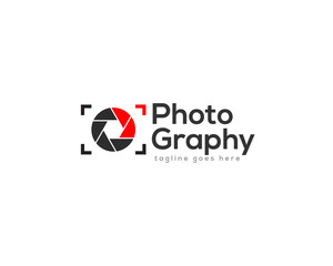 Photography Camera Logo Icon Design Vector