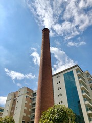 Old and historic chimney